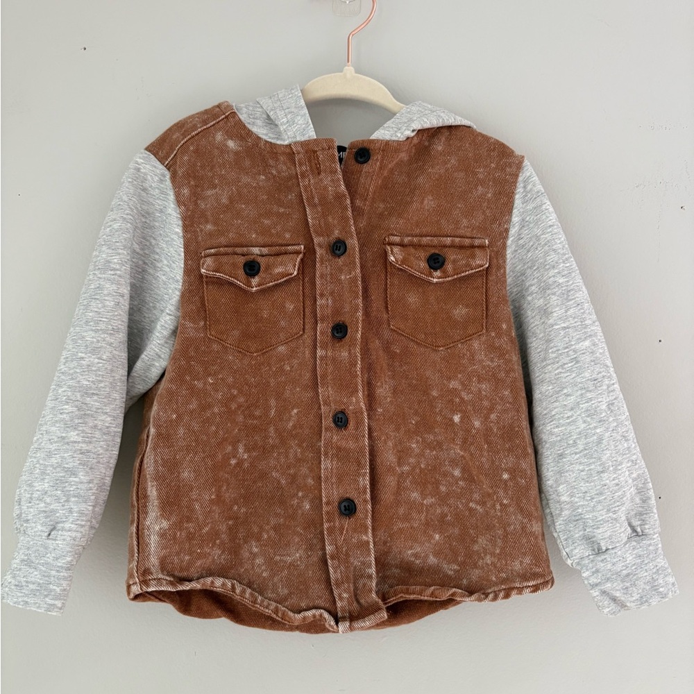 NWT Denim Rust Shacket